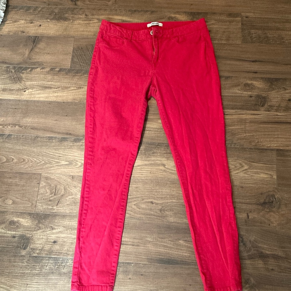 refuge Woman’s 10 Vibrant Red Pants daily fashion
